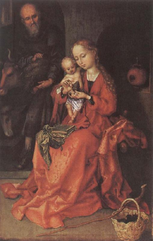 Martin Schongauer The Holy Family